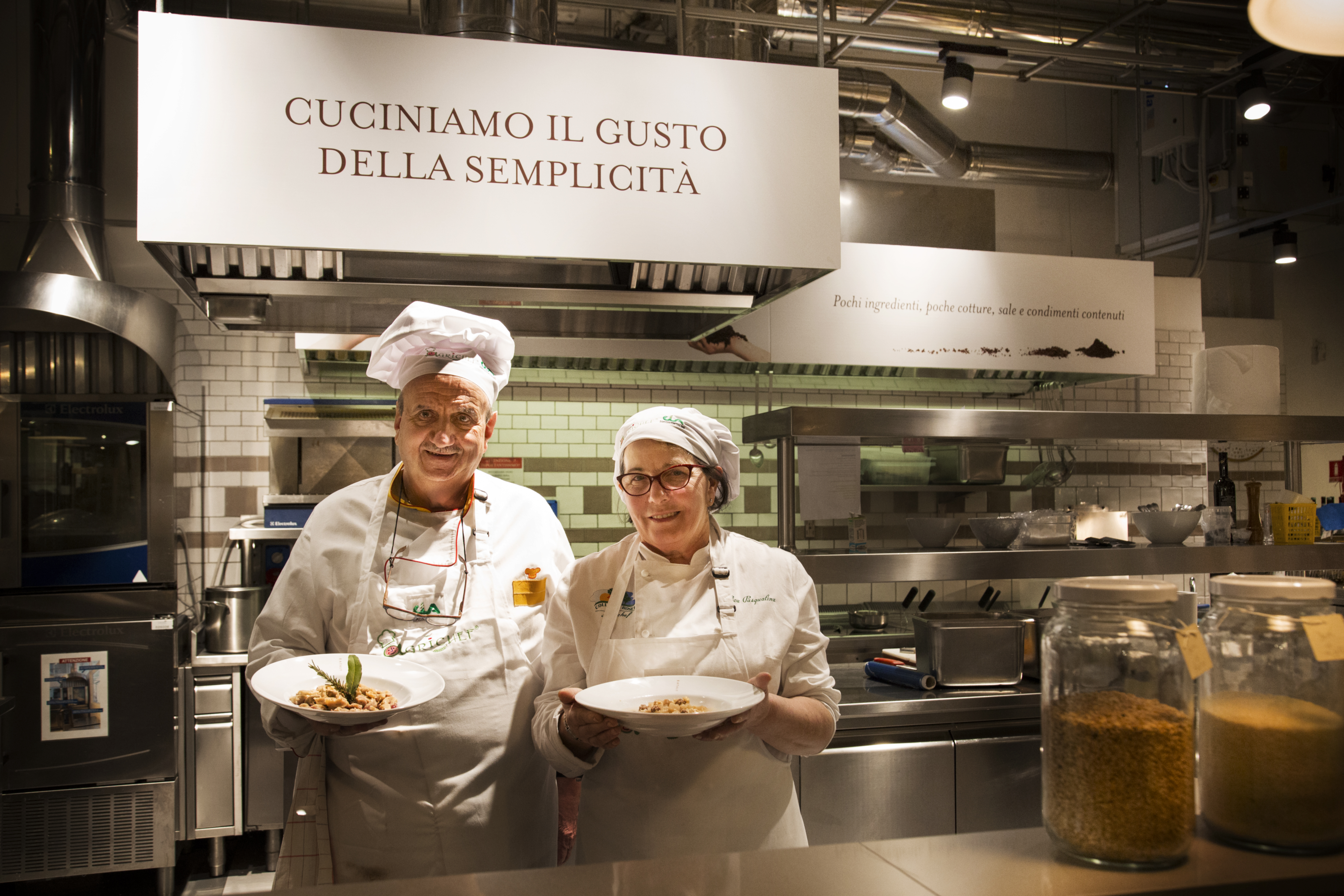 Agrichef Cia - Eataly - Piercarlo e Pasqualina