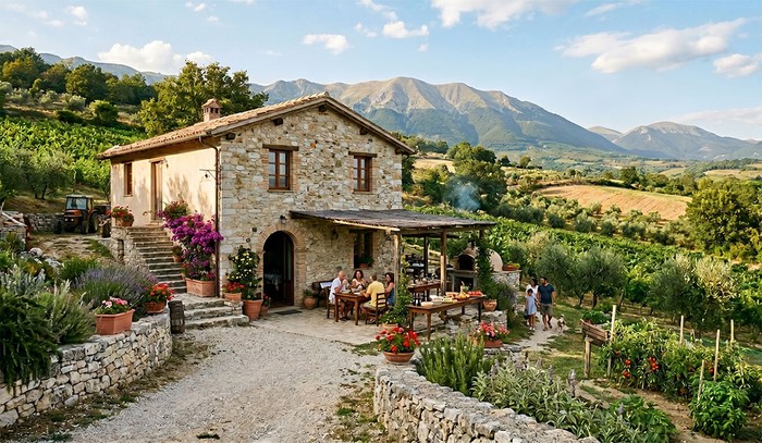 Agriturismi: Cia Abruzzo, per il ponte del 2 giugno è boom di prenotazioni