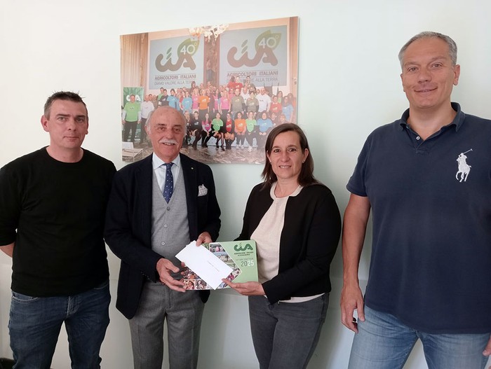 Cia Alessandria-Asti consegna i fondi raccolti dai soci per la Fondazione Uspidalet