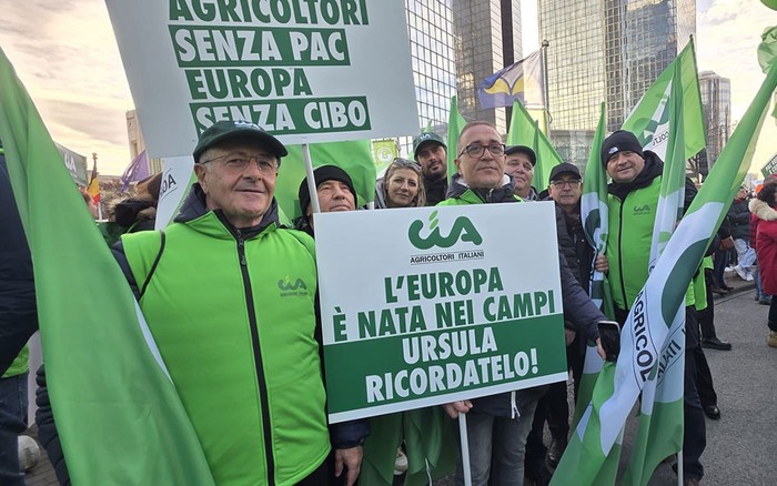 Cia Campania in protesta a Bruxelles contro la riforma Pac che mette a rischio 270mila aziende