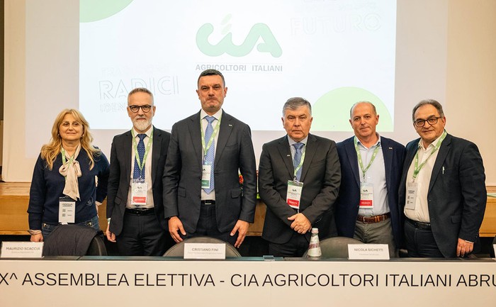 Nicola Sichetti rieletto presidente di Cia Abruzzo