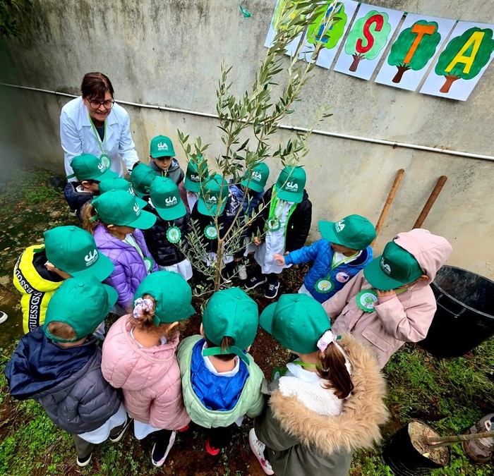 Cia Salento: a Surbo piantati quattro nuovi ulivi per educare i bambini alla sostenibilità
