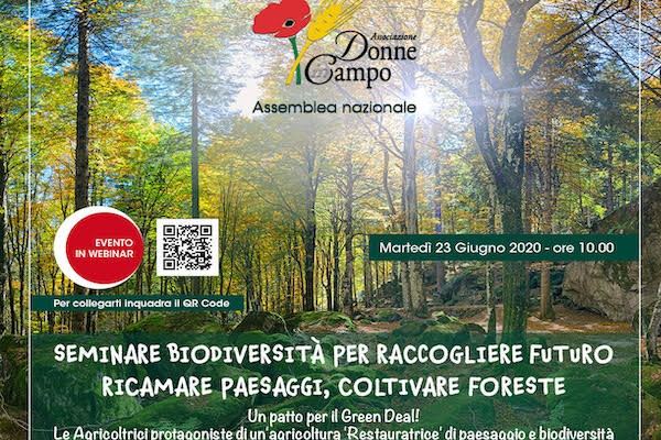 Seminare biodiversità per raccogliere futuro; ricamare paesaggi, coltivare foreste