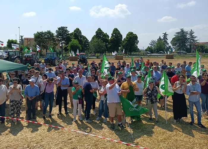 Cia Romagna alla manifestazione degli agricoltori alluvionati "Vogliamo ripartire"