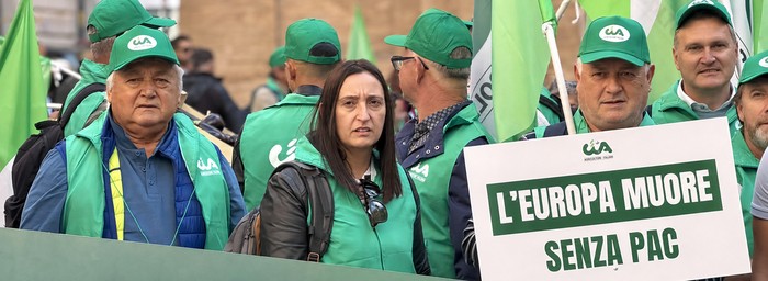 Cia in piazza a Montecitorio. I conti non tornano se l’Europa arretra sulla Pac