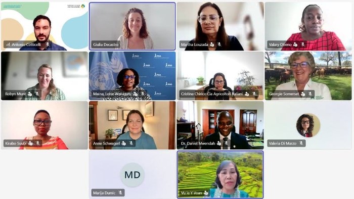 "Le donne agricoltrici al centro della sicurezza alimentare". Webinar WFO sul tema