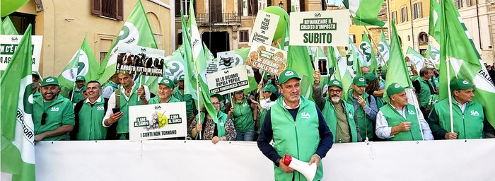 Cia in piazza a Montecitorio. I conti non tornano, la crisi tutta sulle spalle di agricoltori e cittadini